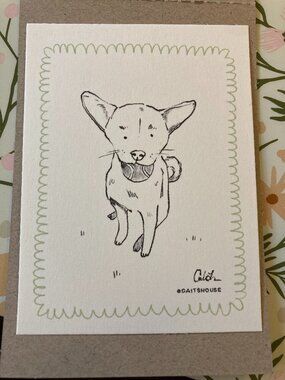 @Caitshouse Vending Machine - Dog Park Mini Print Chihuahua NYC (Not Inciardi)